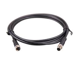 M8 circular connector Male/Female 3 pole cable 1m (bag of 2) ASS030560100