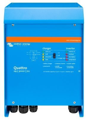 Quattro 24/3000/70-50/50  230V VE.Bus QUA243020010