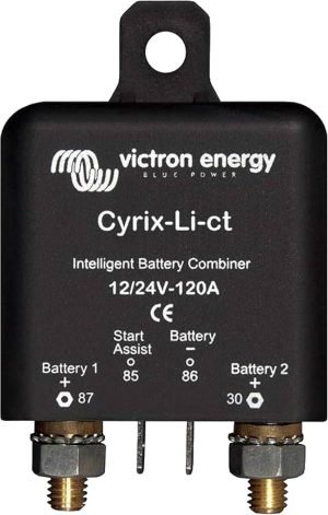 Cyrix-ct 12/24V-120A intelligent battery combiner CYR010120011