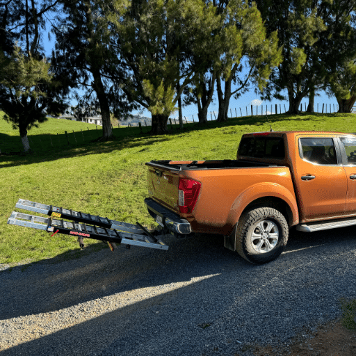 Mad Ramps attached to ute